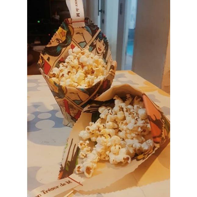 エコラップ Lサイズ 柄はおまかせ 50×50cm みつろうラップ ビーワックス フードラップ バリ島 ハンドメイド ビーズワックスラップ |  | 08