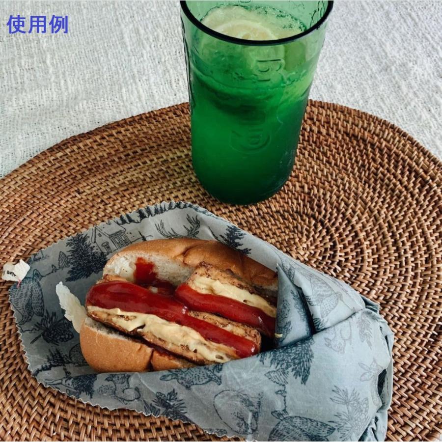 エコラップ Sサイズ 柄はおまかせ 20×20cm みつろうラップ ビーワックス フードラップ バリ島 ハンドメイド  ビーズワックスラップ セール |  | 01