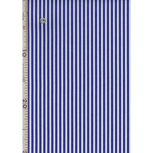 約4mm幅ブルー系ストライプ ブロード ロンドンストライプ 9色 1m単位