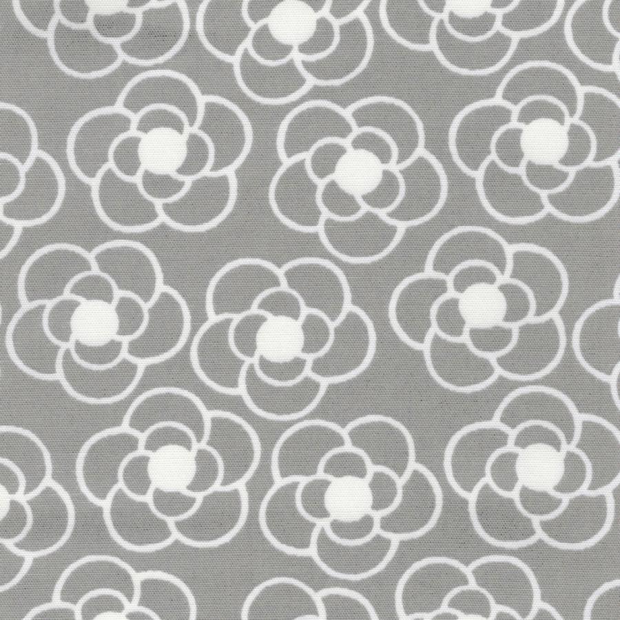 FUWARI 染布 オックス モノトーン カメリア グレー系地 7色 1m単位