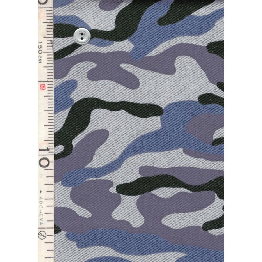 R3迷彩グレー公道可能 ツイル 迷彩柄 カモフラージュ グレー系 3色 1m単位 生地 布 迷彩