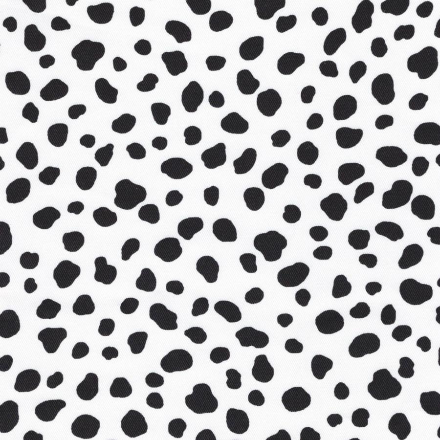 ツイル プリント ダルメシアン柄 犬柄 1m単位 ポイント 生地商フエンツ布人 通販 Yahoo ショッピング