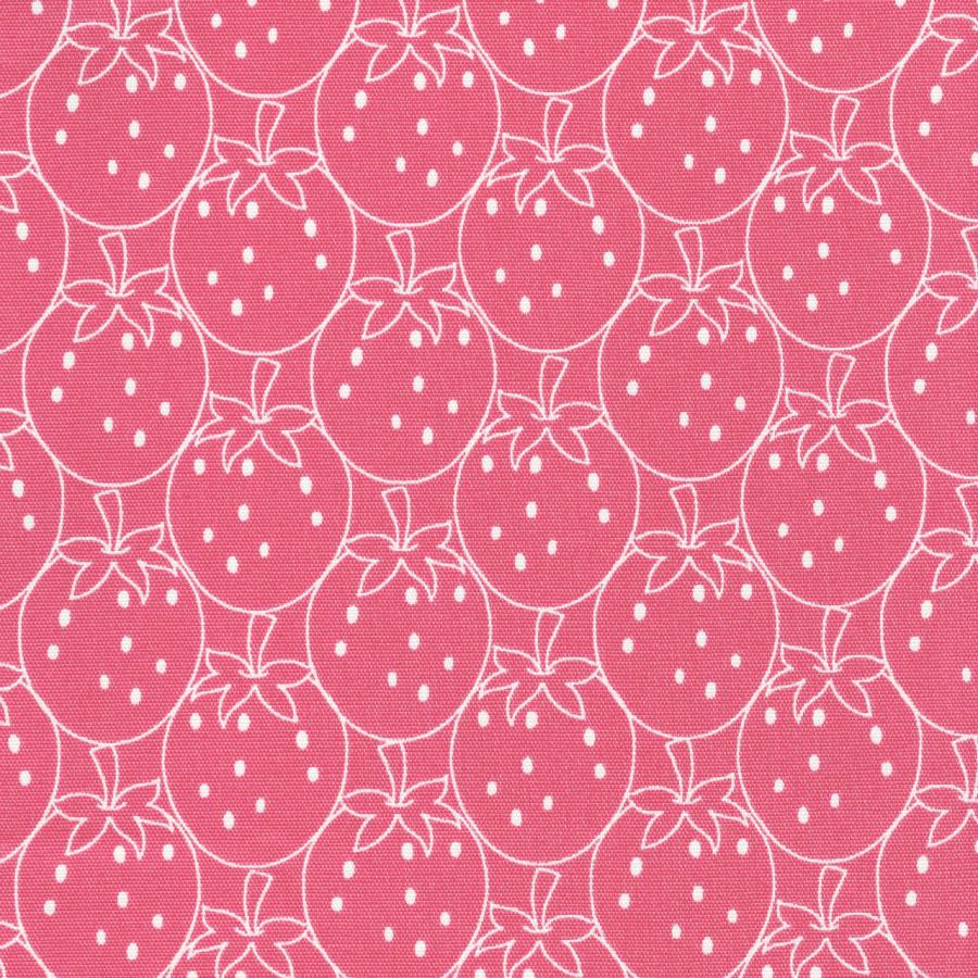 オックス シンプル ストロベリー ピンク系 3色 1m単位 生地 布 布地