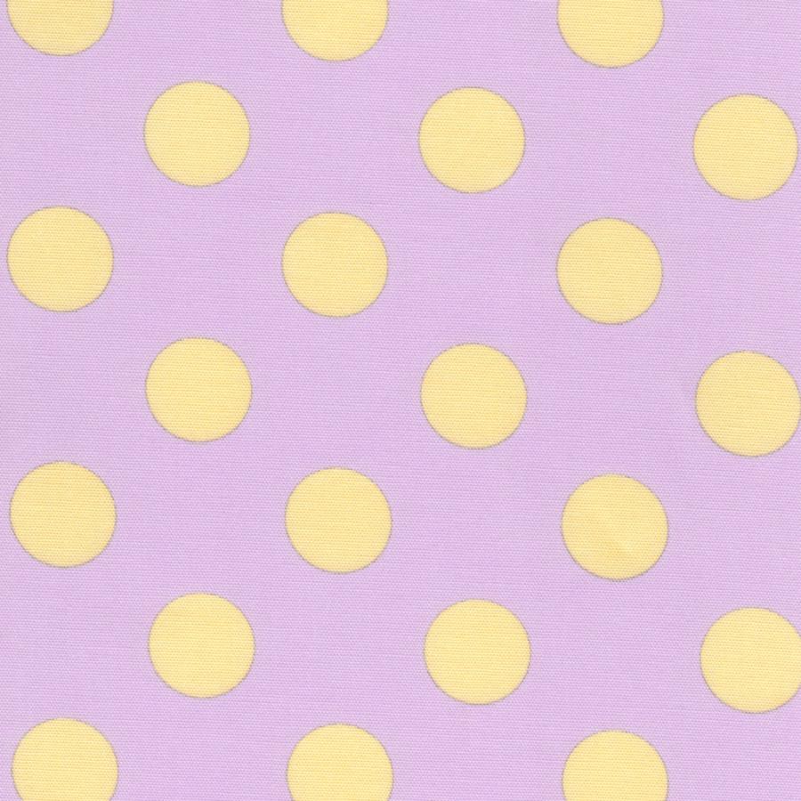 オックス ゆめかわ ドット 約2.5cm水玉 パープル系地 3色 1m単位 生地