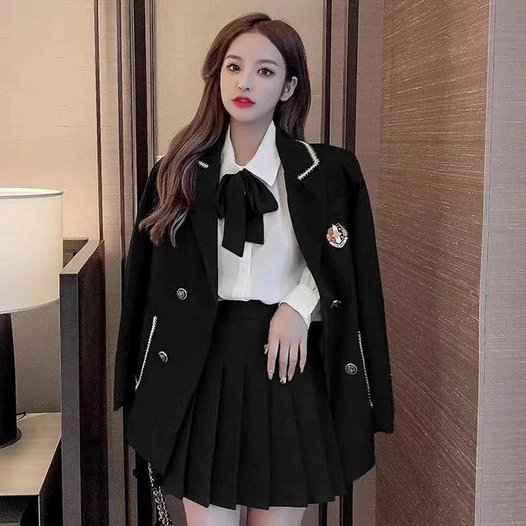 韓国 制服 女の子 卒業式 スーツ フォーマル レディース 大きいサイズ 