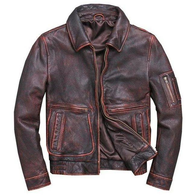 春秋冬 本革ジャケット フライトライダースジャケット カッコイイファッション 革ジャン レザーコート 欧米カジュアル防風 牛革製ジャケット : Nunose - 通販 - Yahoo!ショッピング 春秋冬 本革ジャケット フライトライダースジャケット カッコイイファッション 革ジャン レザーコート 欧米カジュアル防風 牛革製ジャケット : Nunose - 通販 - Yahoo!ショッピング