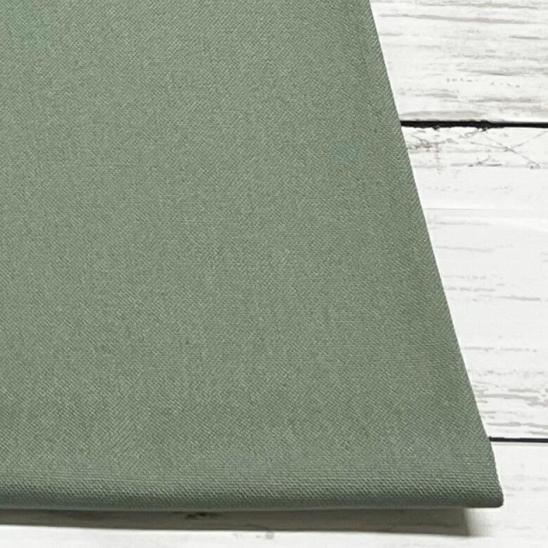 10センチ単位】11号帆布 【10】セージグリーン 無地 生地 布 大人