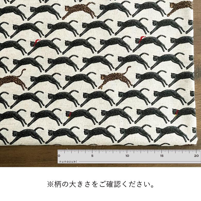 桜　鳥居　青海波　猫　５個セット 猫柄生地 布 猫青海波（せいがいは） 綿麻シーチング コットン85