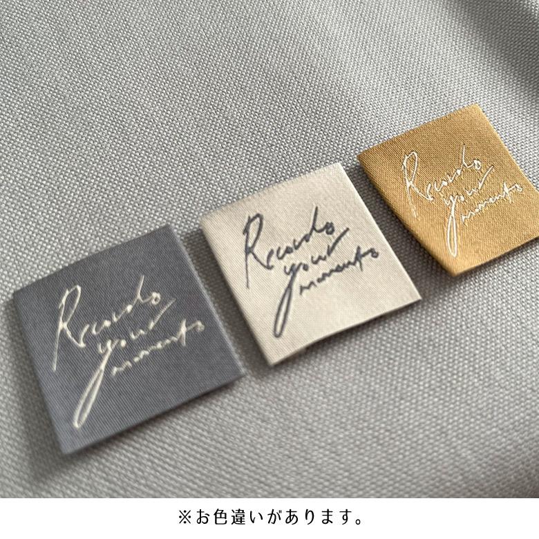 ハンドメイド刺繍タグ 【3枚セット】商用利用可 タグ アルファベット