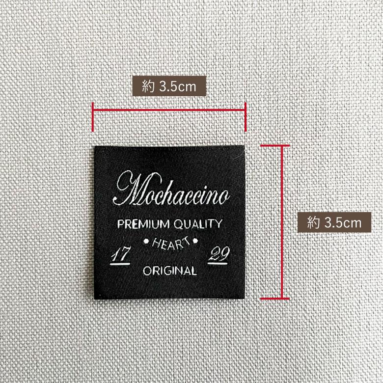 ハンドメイド 刺繍タグ 【3枚セット】商用利用可 タグ アルファベット