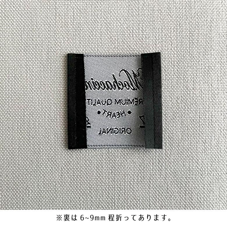 ハンドメイド 刺繍タグ 【3枚セット】商用利用可 タグ アルファベット