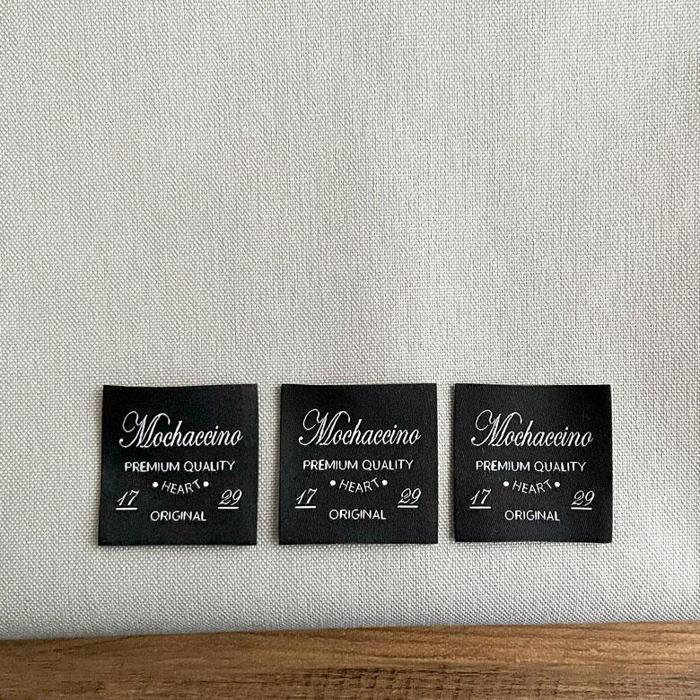 ハンドメイド 刺繍タグ 【3枚セット】商用利用可 タグ アルファベット