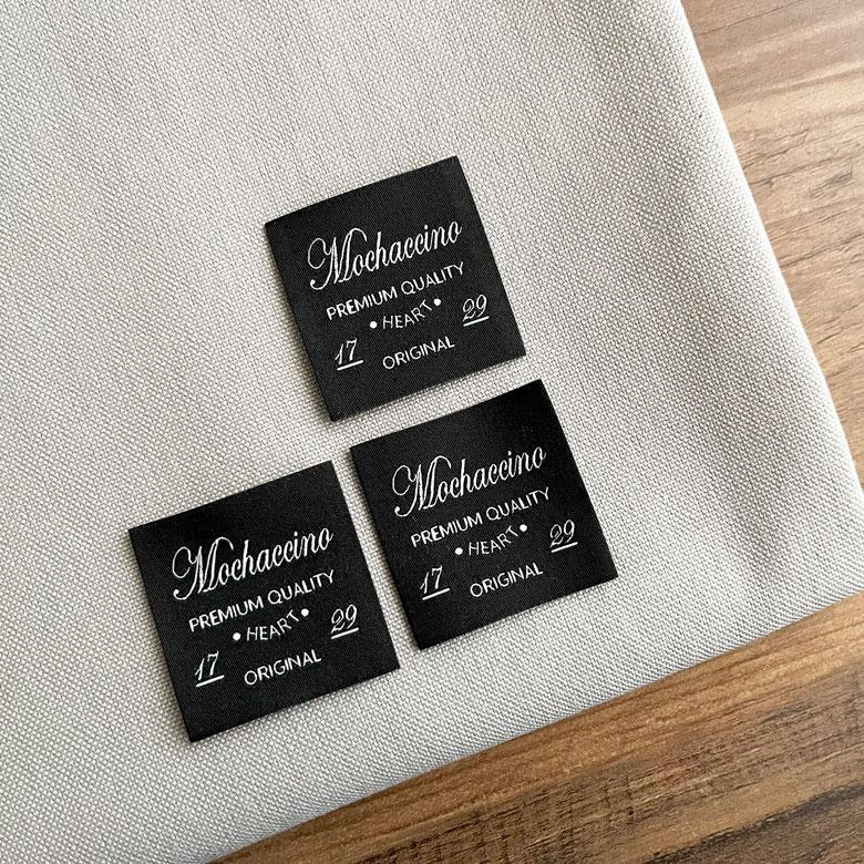 ハンドメイド 刺繍タグ 【3枚セット】商用利用可 タグ アルファベット