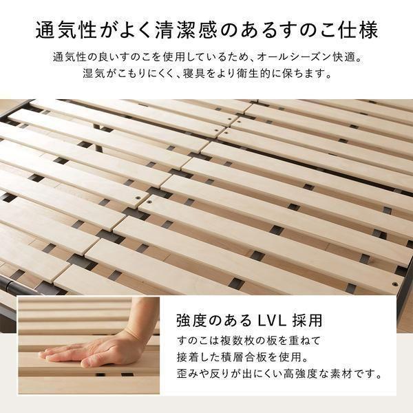 RASIK】アイアンベッド Linique【リニーク】ベッドフレームのみ