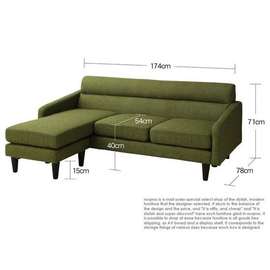 カウチソファー Olivea オリヴィア ミドルサイズ ソファ ベッド通販 Nuqmo 通販 Yahoo ショッピング