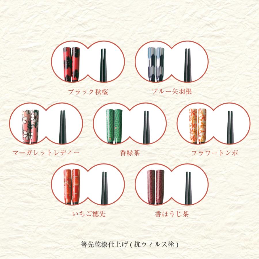 箸 おしゃれ くびれ 旅館 持ちやすい 福井クラフト 食洗器対応 樹脂箸