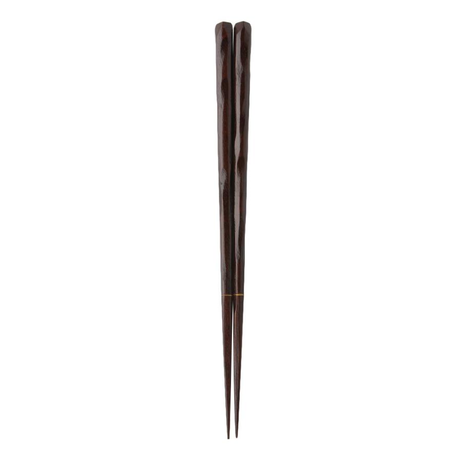 箸 一双 塗箸 若狭塗サイズ箸 風樹 栗 23.5cm : 塗箸 びん - 通販