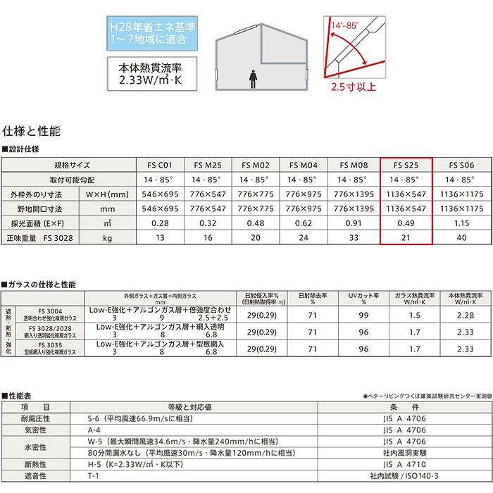 VELUX ベルックス 天窓スカイビューシリーズ FSフィックスタイプ 木枠