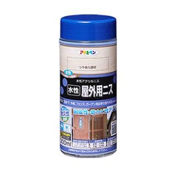 アサヒペン　水性屋外用ニス　300mL｜nurimaru