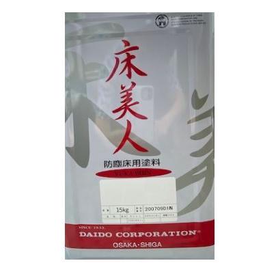 防塵床用アクリル樹脂塗料＞ 床美人 15Kg （エロー・ライン用イエロー 床美人塗料