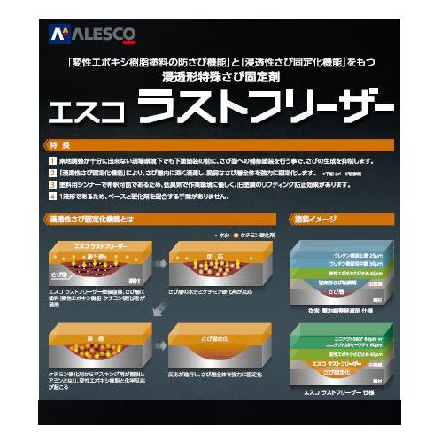 エスコラストフリーザー（防さび＋さび固定化） 4Kg ー 関西