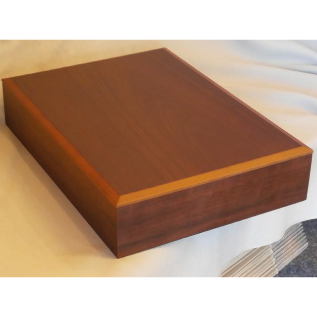 ウォールナット 文箱 書類入れ 書類箱 A4サイズ 文庫 木製 板蓋 越前