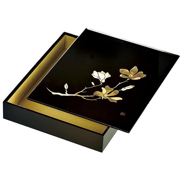 漆器 漆塗り 木製 文箱 文庫 黒内朱かぶせ蓋書類入れ アウトレット 漆器 漆塗り 木製 文箱 文庫 黒内朱かぶせ蓋書類入れ アウトレット