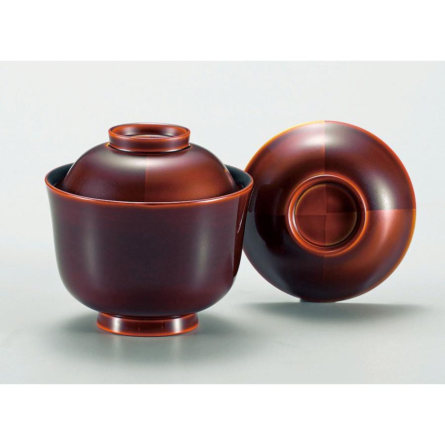 和食器 小吸椀 蓋付き 5個 市松白檀 蒔絵 漆塗り 木合 越前漆器 越前 