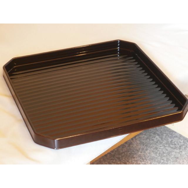 角盆 隅切盆 お膳 お盆 越前漆器 越前塗り 溜 かんな目 木合 お 角盆 隅切盆 お膳 お盆 越前漆器 越前塗り 溜 かんな目 木合 お