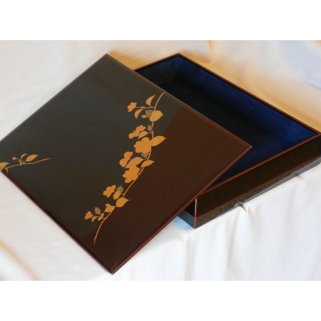 書類入れ 書類箱 A4サイズ 文箱 文筥 越前塗り 越前漆器 文庫 漆塗り