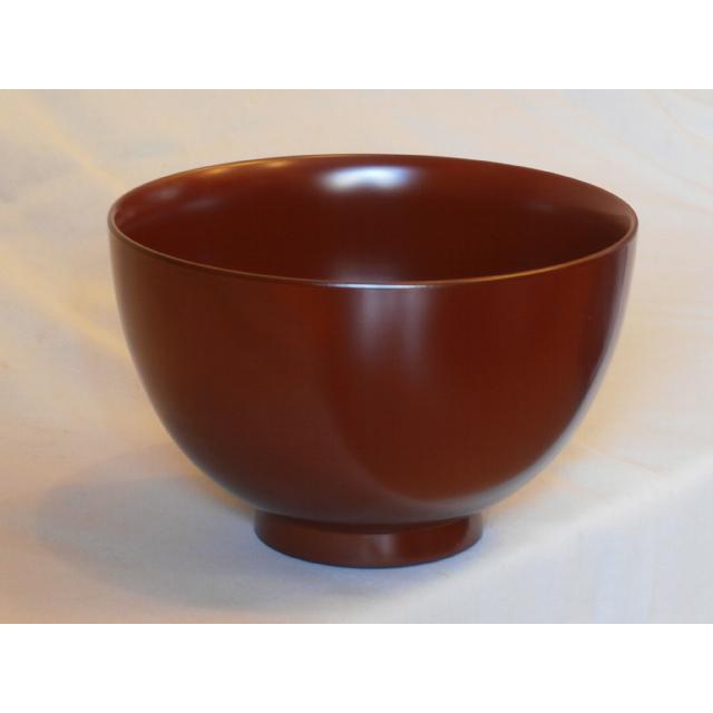 麺鉢 うどん鉢 5.5 朱 漆塗り 木質 山中漆器 山中塗り 大椀 1客 ギフト