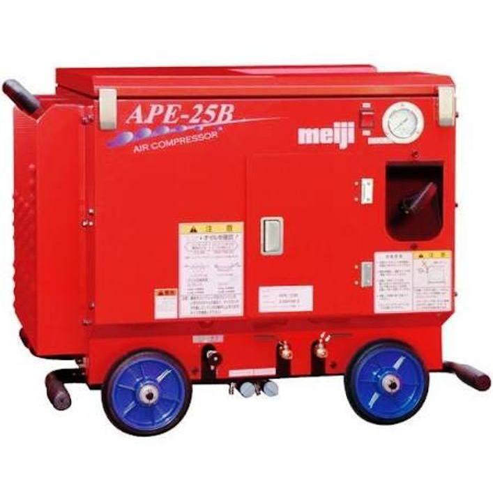 □塗師□明治機械製作所 エンジン駆動パッケージコンプレッサー □塗師□明治機械製作所 エンジン駆動パッケージコンプレッサー