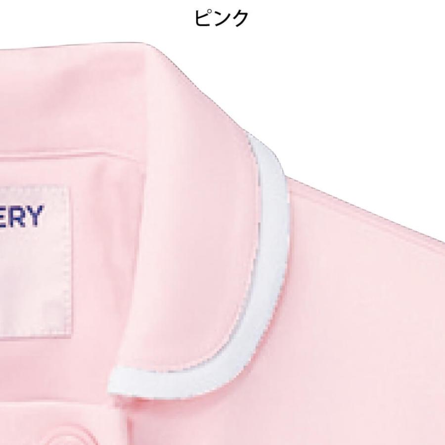 医療 ナース 看護 白衣 女性 ユニフォーム 制服 エステ 受付 シンプル 白 ストレッチ マーカーラインワンピース｜nursery-y｜12