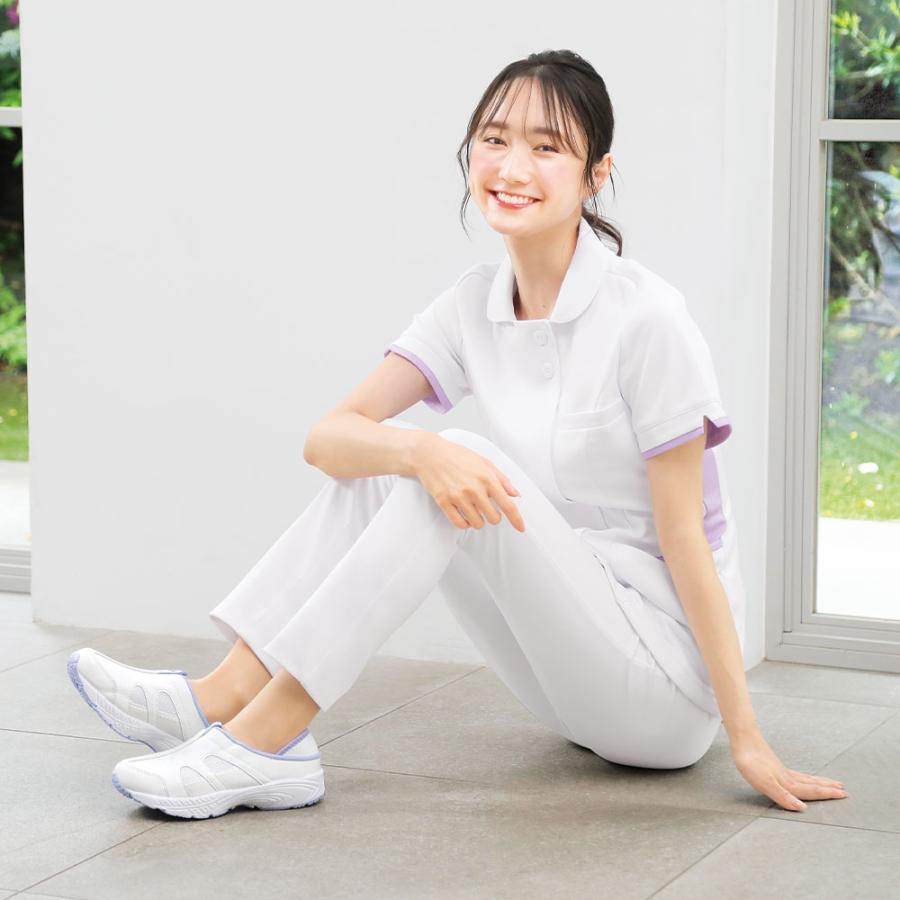 爆買 [送料無料] 幅広4E 男女兼用 ナースシューズ 靴 軽量 看護師 病院 介護 2Way ナースステージ 定番2Wayデイリーシューズ(21.5cm〜29cm) | ナースリー | 29