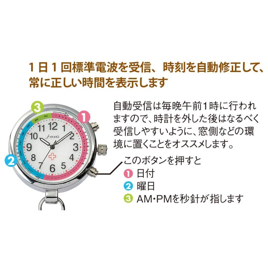 ナース 小物 グッズ 看護 医療 ウォッチ 時計 電波式ナースウォッチ 看護師通販ナースリーpaypayモール 通販 Paypayモール