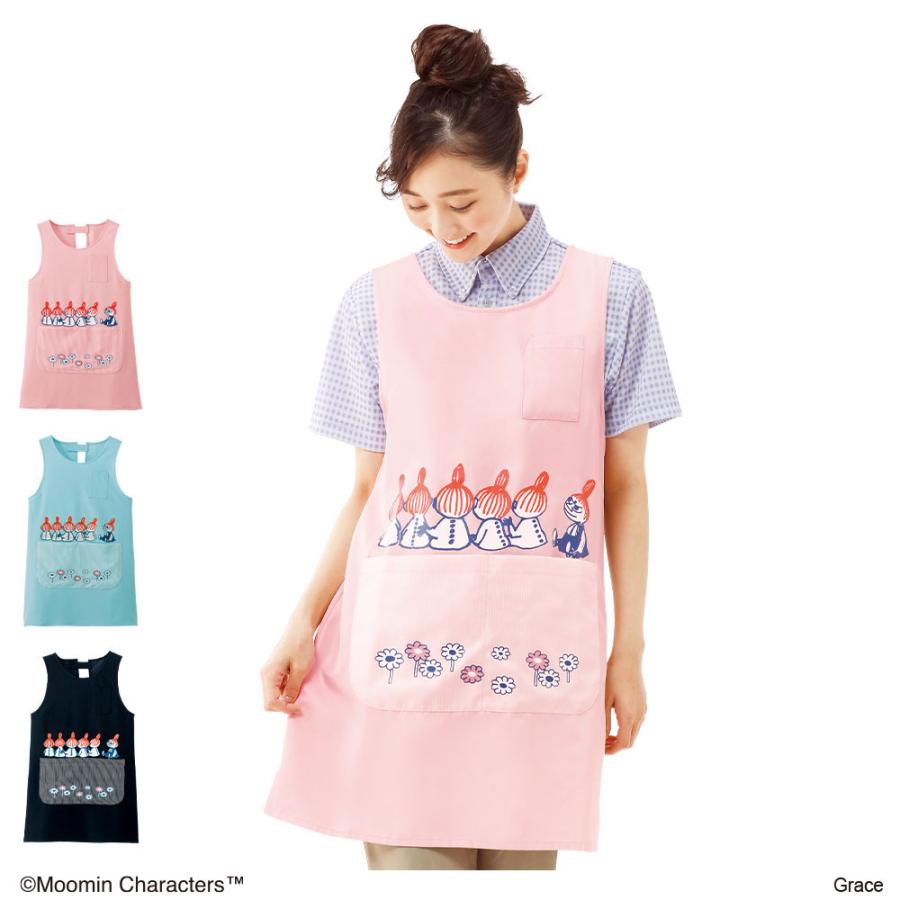 MOOMIN（ムーミン） 爆買 ナース エプロン 介護 病院 保育士 看護師