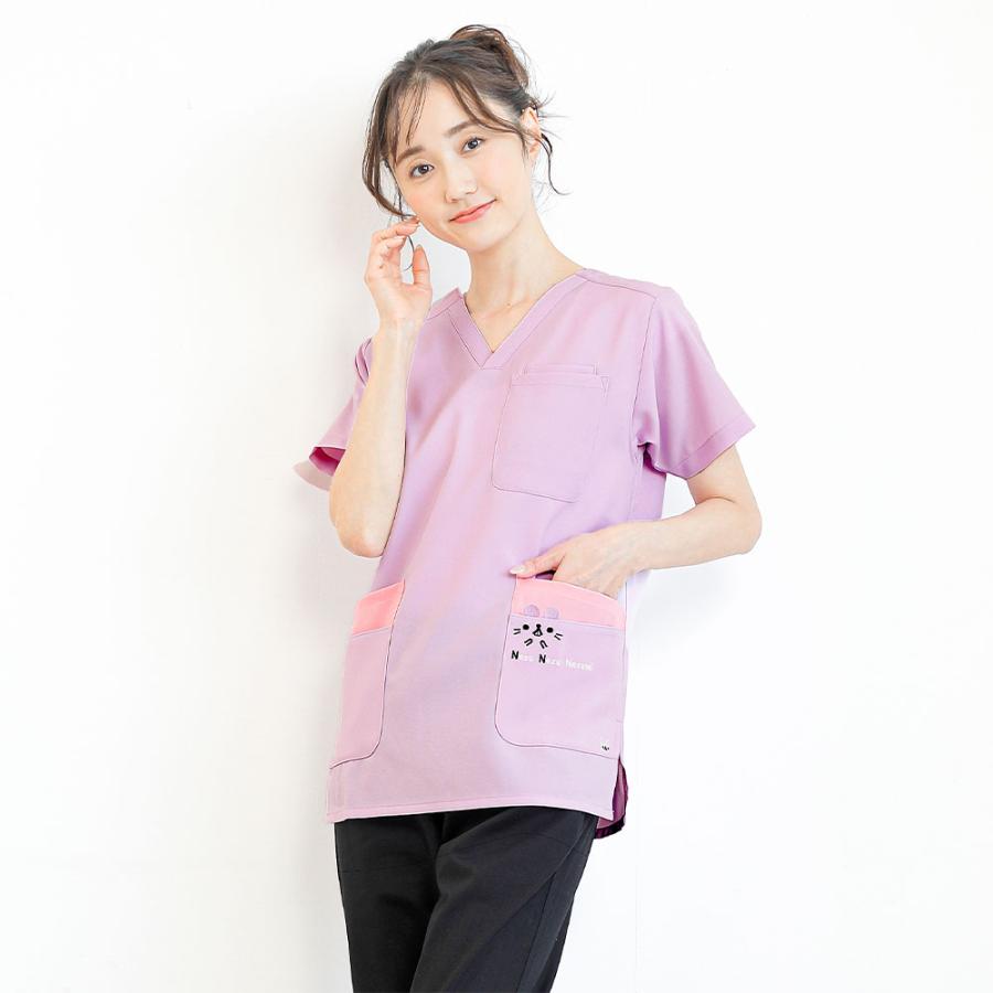 ナースリー（NURSERY） 医療 ナース 看護 白衣 ユニフォーム 半袖 女性