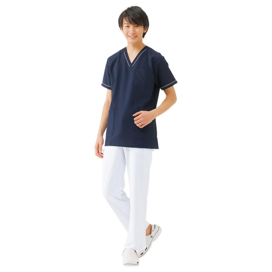 プレゼントを選ぼう!プレゼントを選ぼう!医療 ナース 看護 白衣 ユニフォーム 制服 半袖 レディース メンズ 胸ポケット 男女兼用 ナースリースクラブ(さらりタッチ ライン) 制服、作業服 ナースリースクラブ 2305