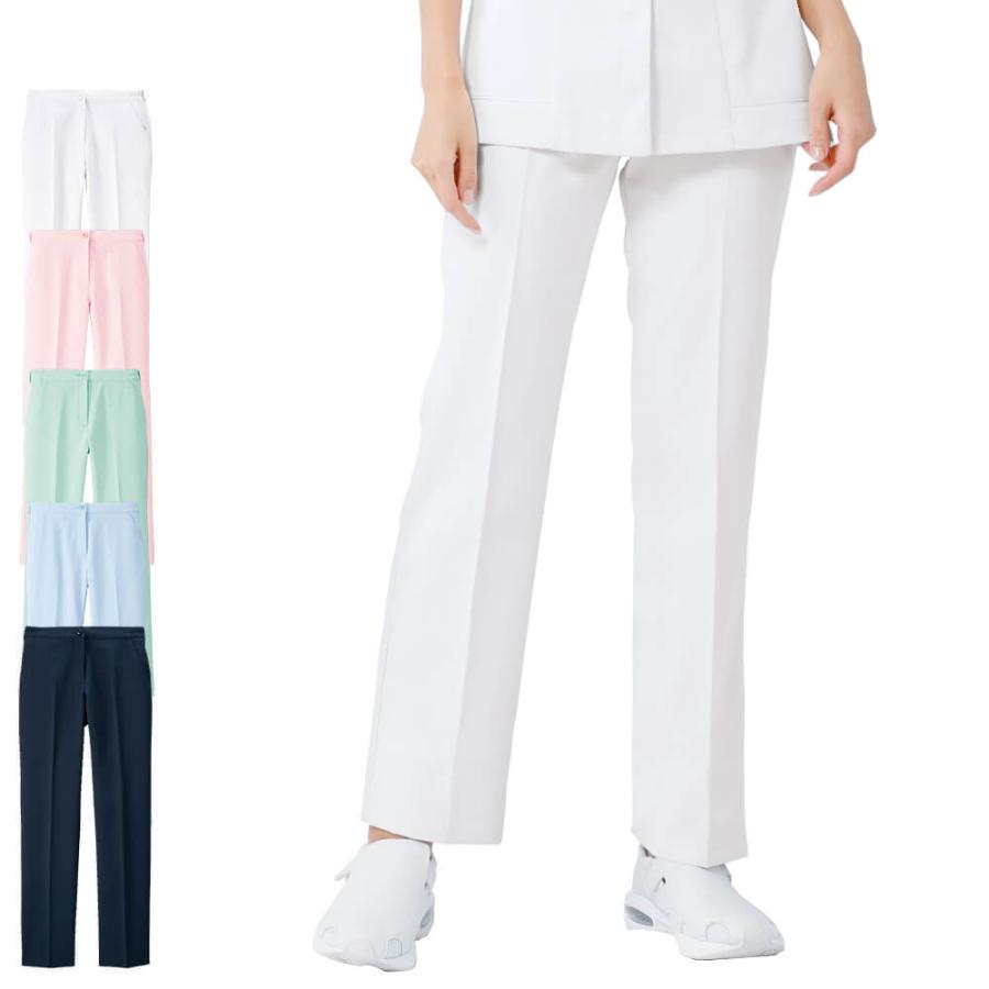 看護師　透けてるパンツ ナースリー 医療 看護 白衣 女性 レディース 涼しい 透け ユニフォーム 制電クールストレッチ ストレートパンツ : 看護師通販ナースリー  Yahoo!店 - 通販 - Yahoo!ショッピング