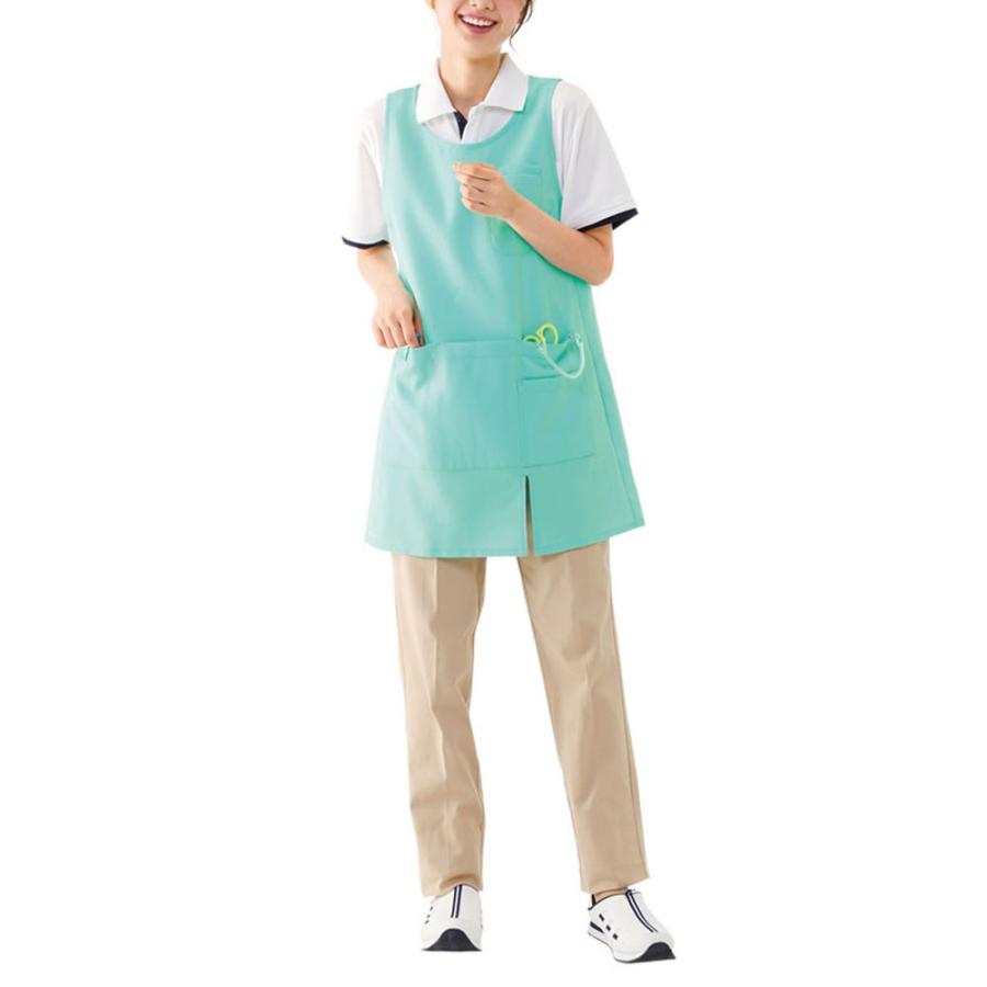 ナース エプロン 介護 病院 保育士 看護師 歯科衛生士 多サイズエプロン さらりタッチ 看護師通販ナースリーpaypayモール 通販 Paypayモール