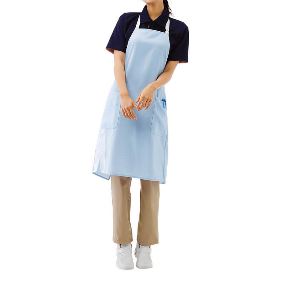 ナースリー（NURSERY） ナース エプロン ノーアイロン 介護 病院 保育