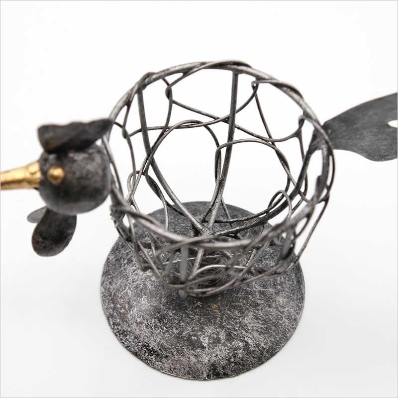 ブリキ ニワトリ ワイヤートレイ S エッグスタンド エッグカップ 鳥