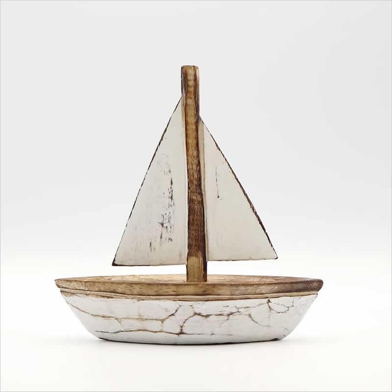 ヨット Jay 金属製 オブジェ 置物 飾り　sailing yacht Jay ハワイアン雑貨 ヨット オブジェ インテリア 置物 飾り 船