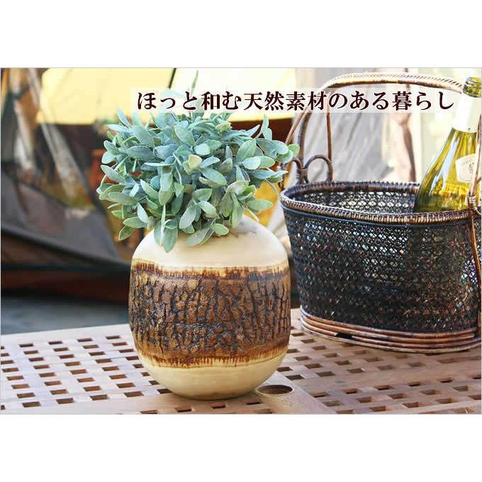 マンゴーウッド フラワーベース ラージ 木製 ウッド 木 花瓶 花器