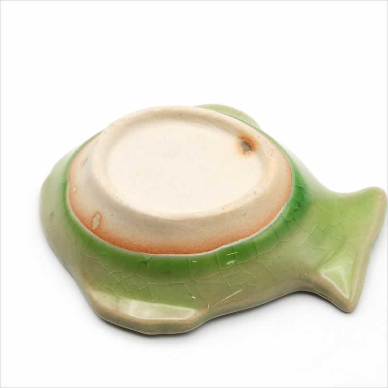 セラミック サカナトレイ ミニ 食器 皿 さかな 魚 ニ 小皿 プチ 醤油皿