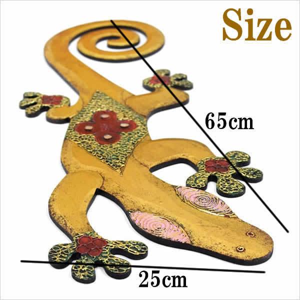 壁掛けゲコL 木彫り 壁 木製 ウォールデコレーション ディスプレイ