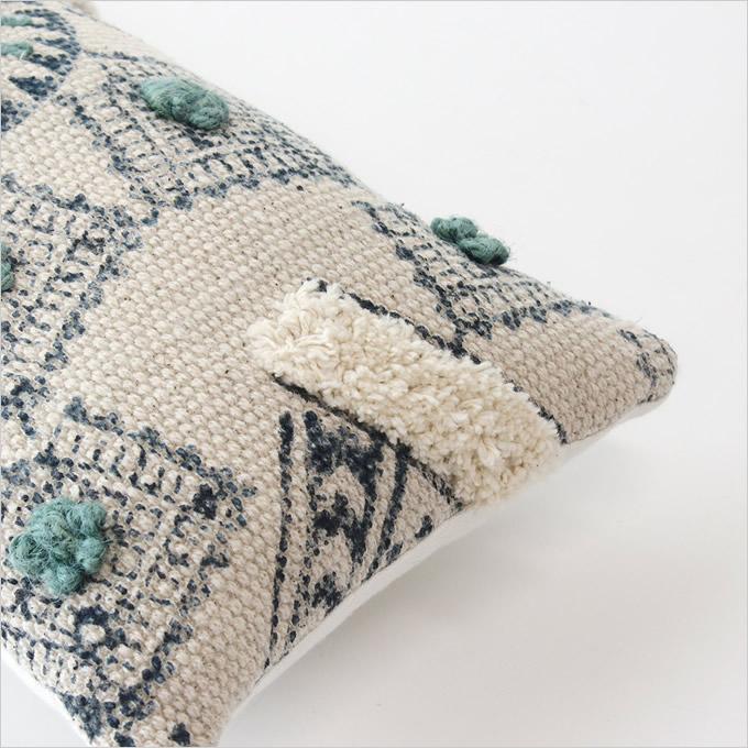 ミニクッション 40×20cm ガルファブリック おしゃれ ナチュラル