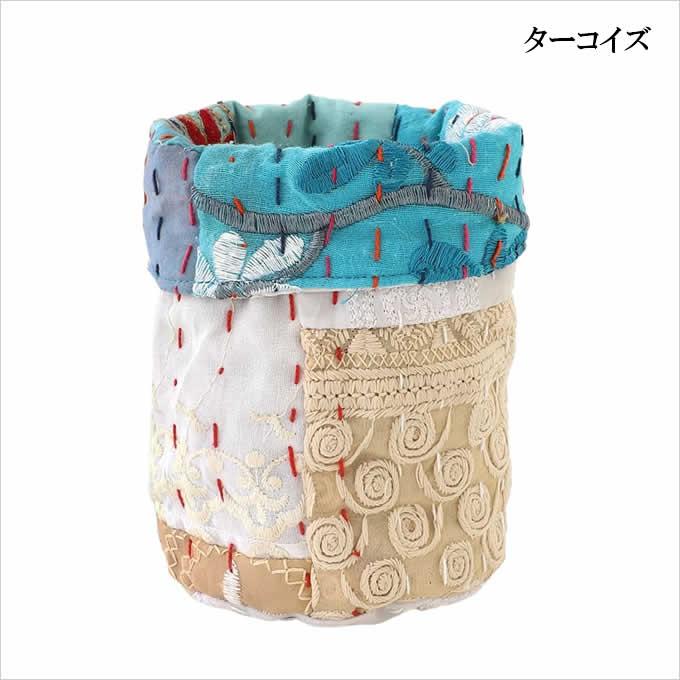 アフリカ？アジア？雑貨 カゴ バスケット プランターカバー 鉢 カバー