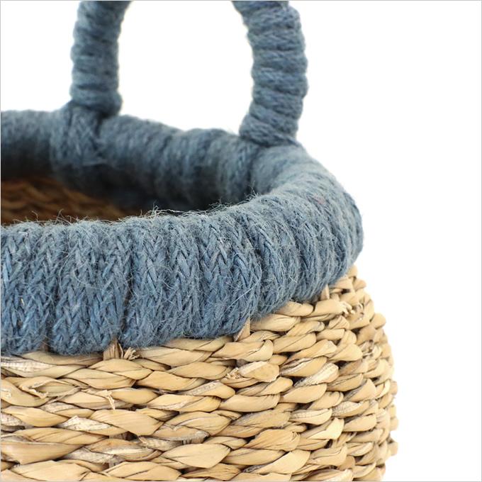 バスケット ボール 水草 麻 かご カゴ 小物入れ 収納 エコ ナチュラル