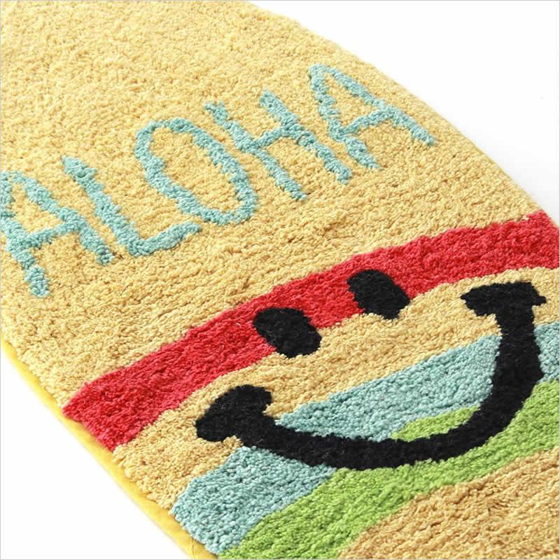 マット サーフボード S ビーチ 海 ハワイアン 玄関マット キッチン